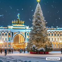 НОВОГОДНЯЯ СКАЗКА ПЕТЕРБУРГА - 5 дней/4 ночи - заезд 30.12.2024-03.01.2025